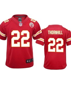 Kansas City Chiefs Juan Thornhill 2019 Nfl Draft Red Game Youth Jersey - Robokeg
