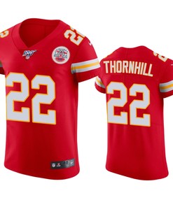 Kansas City Chiefs Juan Thornhill Red 100th Season Vapor Elite Jersey - Robokeg