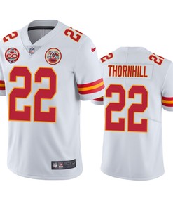 Kansas City Chiefs Juan Thornhill White 60th Anniversary Vapor Limited Jersey - Robokeg
