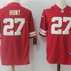 Kansas City Chiefs Kareem Hunt #27 Nfl Red Jersey Jersey - Robokeg