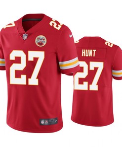 Kansas City Chiefs Kareem Hunt Red Nike Color Rush Limited Jersey - Robokeg