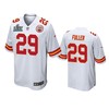 Kansas City Chiefs Kendall Fuller White Super Bowl Liv Game Jersey - Robokeg