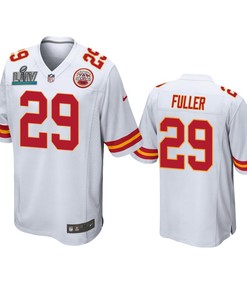 Kansas City Chiefs Kendall Fuller White Super Bowl Liv Game Jersey - Robokeg