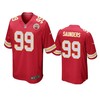 Kansas City Chiefs Khalen Saunders 2019 Nfl Draft Red Game Jersey - Robokeg
