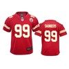 Kansas City Chiefs Khalen Saunders 2019 Nfl Draft Red Game Youth Jersey - Robokeg