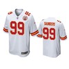 Kansas City Chiefs Khalen Saunders 2019 Nfl Draft White Game Jersey - Robokeg