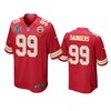Kansas City Chiefs Khalen Saunders Red Super Bowl Liv Game Jersey - Robokeg