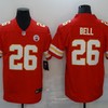 Kansas City Chiefs Leveon Bell #26 Nfl Red Jersey Jersey - Robokeg