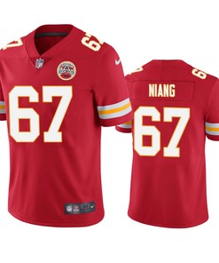 Kansas City Chiefs Lucas Niang Red Vapor Limited Jersey - Robokeg