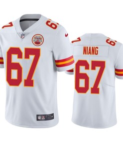 Kansas City Chiefs Lucas Niang White Vapor Limited Jersey - Robokeg