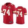 Kansas City Chiefs Martinas Rankin Red 100th Season Vapor Limited Jersey - Robokeg