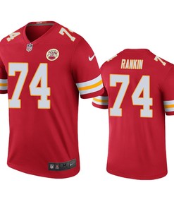 Kansas City Chiefs Martinas Rankin Red Color Rush Legend Jersey - Robokeg