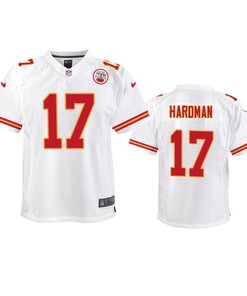 Kansas City Chiefs Mecole Hardman 2019 Nfl Draft White Game Youth Jersey - Robokeg