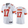 Kansas City Chiefs Mecole Hardman White 100th Season Vapor Limited Jersey - Robokeg