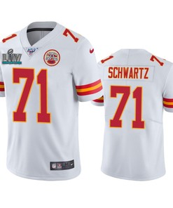 Kansas City Chiefs Mitchell Schwartz White Super Bowl Liv Vapor Limited Jersey - Robokeg