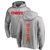 Kansas City Chiefs Nfl Pro Line By Branded Personalized Playmaker Pullover Hoodie - Heather Gray - Robokeg