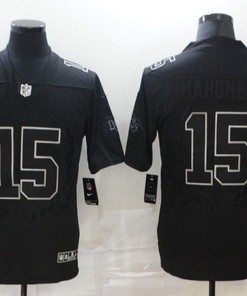 Kansas City Chiefs Patrick Mahomes #15 2020 Nfl Black Jersey Jersey - Robokeg