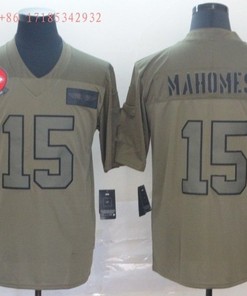 Kansas City Chiefs Patrick Mahomes #15 2020 Nfl Grey Jersey Jersey - Robokeg