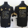 Kansas City Chiefs Patrick Mahomes #15 Nfl 2020 Brown Jersey - Robokeg