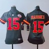 Kansas City Chiefs Patrick Mahomes #15 Nfl 2020 Dark Brown Womens Jersey - Robokeg