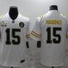 Kansas City Chiefs Patrick Mahomes #15 Nfl 2020 Super Bowl Liv White Jersey - Robokeg