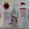 Kansas City Chiefs Patrick Mahomes #15 Nfl 2020 White Womens Jersey - Robokeg