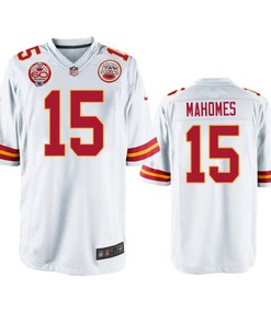 Kansas City Chiefs Patrick Mahomes White 60th Anniversary Game Jersey - Robokeg
