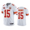 Kansas City Chiefs Patrick Mahomes White 60th Anniversary Vapor Limited Jersey - Robokeg