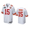 Kansas City Chiefs Patrick Mahomes White Super Bowl Liv Game Jersey - Robokeg