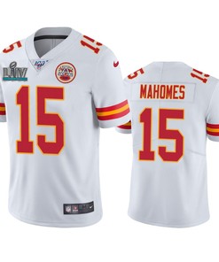 Kansas City Chiefs Patrick Mahomes White Super Bowl Liv Vapor Limited Jersey - Robokeg
