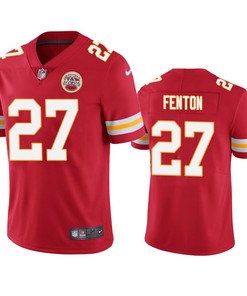 Kansas City Chiefs Rashad Fenton Red Vapor Limited Jersey - Robokeg