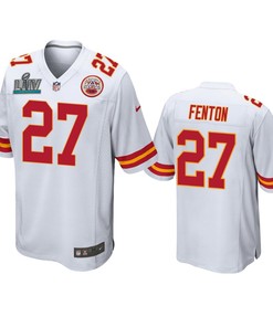 Kansas City Chiefs Rashad Fenton White Super Bowl Liv Game Jersey - Robokeg