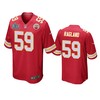 Kansas City Chiefs Reggie Ragland Red Super Bowl Liv Game Jersey - Robokeg