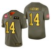 Kansas City Chiefs Sammy Watkins 2019 Salute To Service Nfl 100 Mens Jersey Metallic - Robokeg