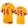 Kansas City Chiefs Sammy Watkins Gold Inverted Legend Jersey - Robokeg