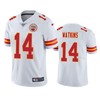 Kansas City Chiefs Sammy Watkins White 100th Season Vapor Limited Jersey - Robokeg