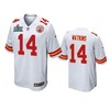 Kansas City Chiefs Sammy Watkins White Super Bowl Liv Game Jersey - Robokeg