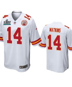 Kansas City Chiefs Sammy Watkins White Super Bowl Liv Game Jersey - Robokeg