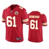 Kansas City Chiefs Stefen Wisniewski Red 100th Season Vapor Limited Jersey - Robokeg