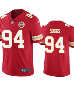 Kansas City Chiefs Terrell Suggs Red Vapor Limited Jersey - Robokeg