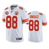 Kansas City Chiefs Tony Gonzalez White 60th Anniversary Vapor Limited Jersey - Robokeg