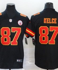 Kansas City Chiefs Travis Kelce #87 2020 Nfl Black Jersey Jersey - Robokeg