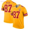 Kansas City Chiefs Travis Kelce #87 2020 Nfl Gold Jersey Jersey - Robokeg