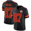Kansas City Chiefs Travis Kelce #87 Nfl Black Jersey Jersey - Robokeg