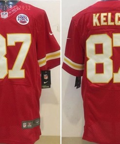 Kansas City Chiefs Travis Kelce #87 Nfl Red Jersey Jersey - Robokeg