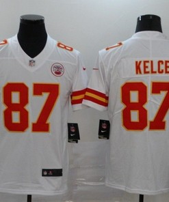 Kansas City Chiefs Travis Kelce #87 Nfl White Jersey Jersey - Robokeg