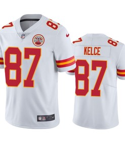 Kansas City Chiefs Travis Kelce White Vapor Limited Jersey - Robokeg