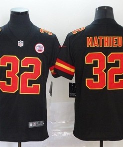 Kansas City Chiefs Tyrann Mathieu #32 Nfl Black Jersey Jersey - Robokeg