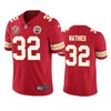 Kansas City Chiefs Tyrann Mathieu Red 60th Anniversary Vapor Limited Jersey - Robokeg