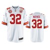 Kansas City Chiefs Tyrann Mathieu White 60th Anniversary Game Jersey - Robokeg